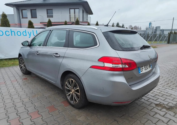 Peugeot 308 cena 15900 przebieg: 310000, rok produkcji 2016 z Warszawa małe 106